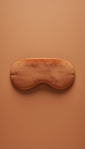 Ember orange scented steam eye mask, warm citrus tones