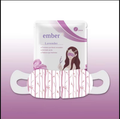 Ember Lavender steam eye mask — box and mask