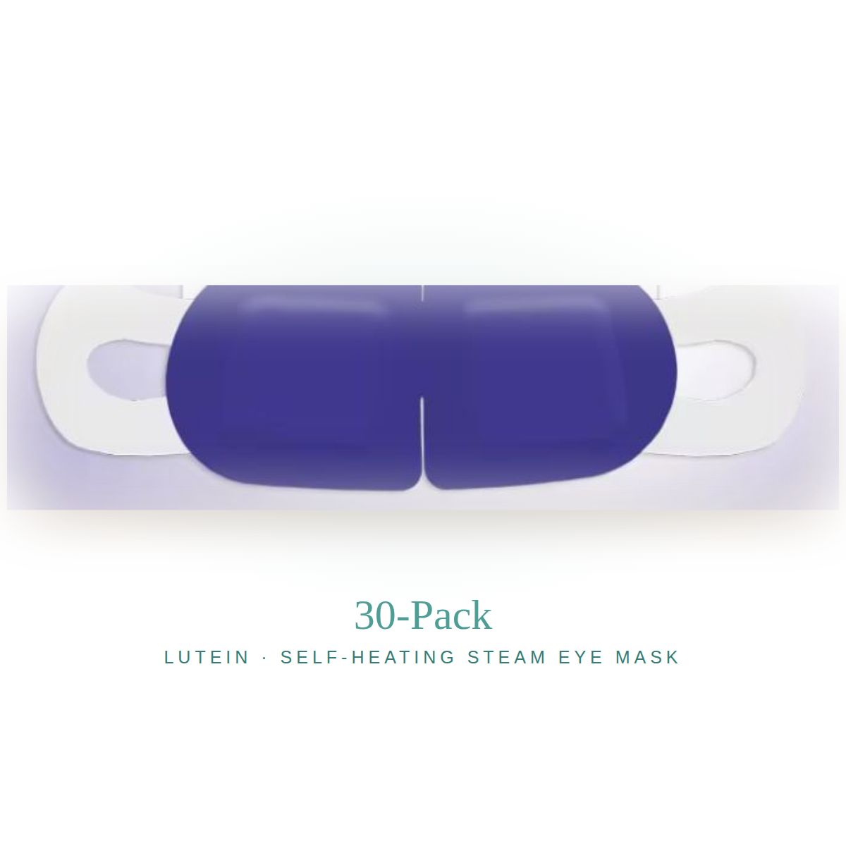 Ember Lutein steam eye mask, actual product, 30-pack