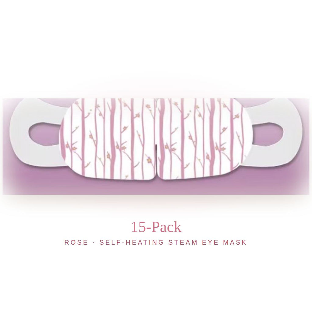 Ember Rose steam eye mask, actual product, 15-pack